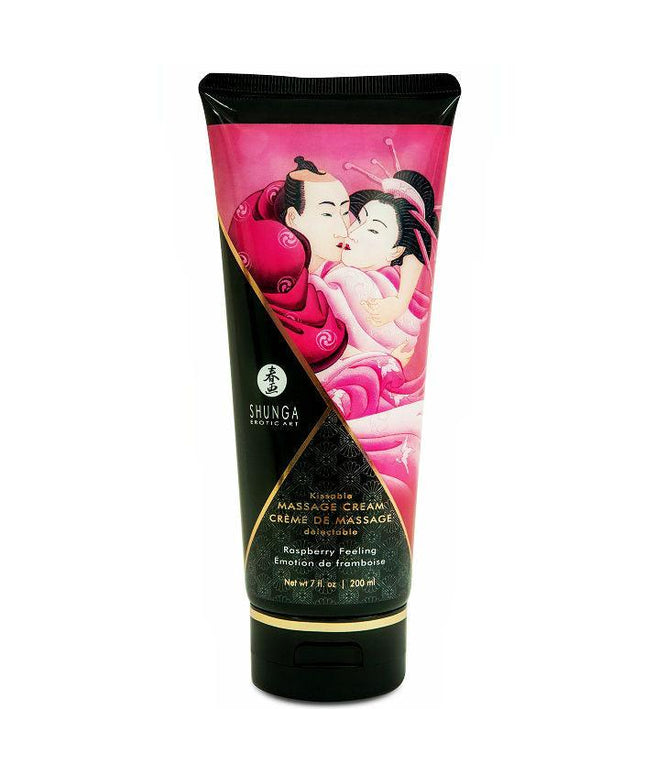 SHUNGA - CREMA DA MASSAGGIO AL LAMPONE 200 ML - Only Vibes