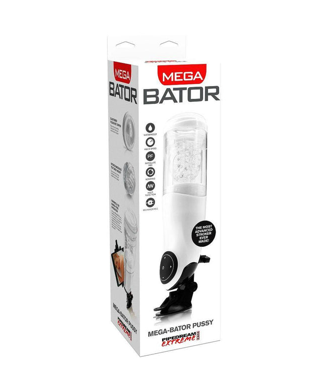 EXTREME TOYZ - PDX MEGA BATOR USB MASTURBATORE MASCHIO VAGINA BIANCO - Only Vibes
