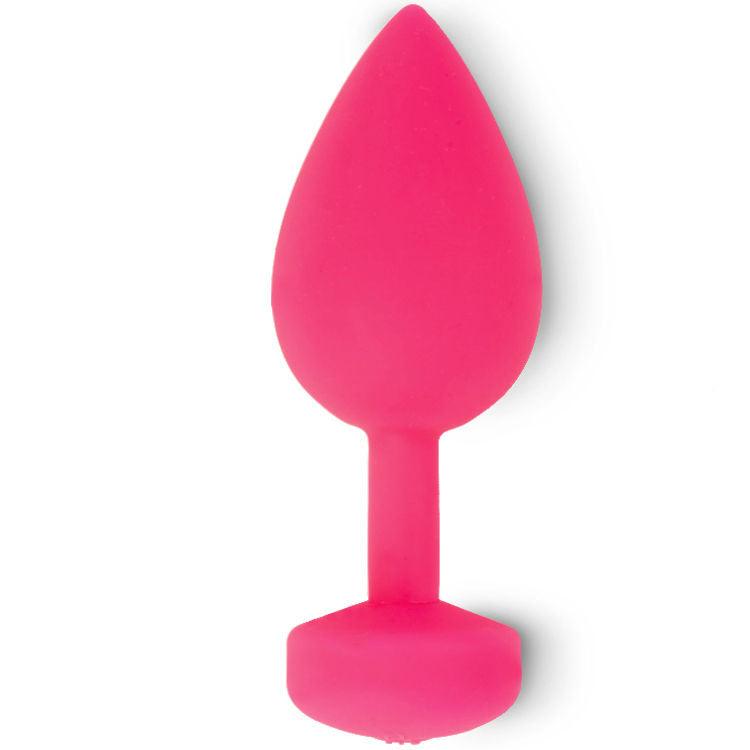 G-VIBE - FUNTOYS GPLUG VIBRATORE ANALE RICARICABILE GRANDE ROSA NEON 3.9CM - Only Vibes