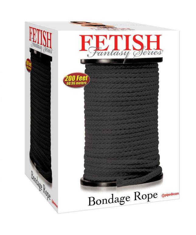 FETISH FANTASY SERIES - CORDA BONDAGE SERIE NERA 60,96 METRI - Only Vibes
