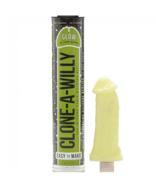 CLONE A WILLY - CLONATORE DEL PENE WILLY LUMINESCENTE VERDE CON VIBRATORE - Only Vibes