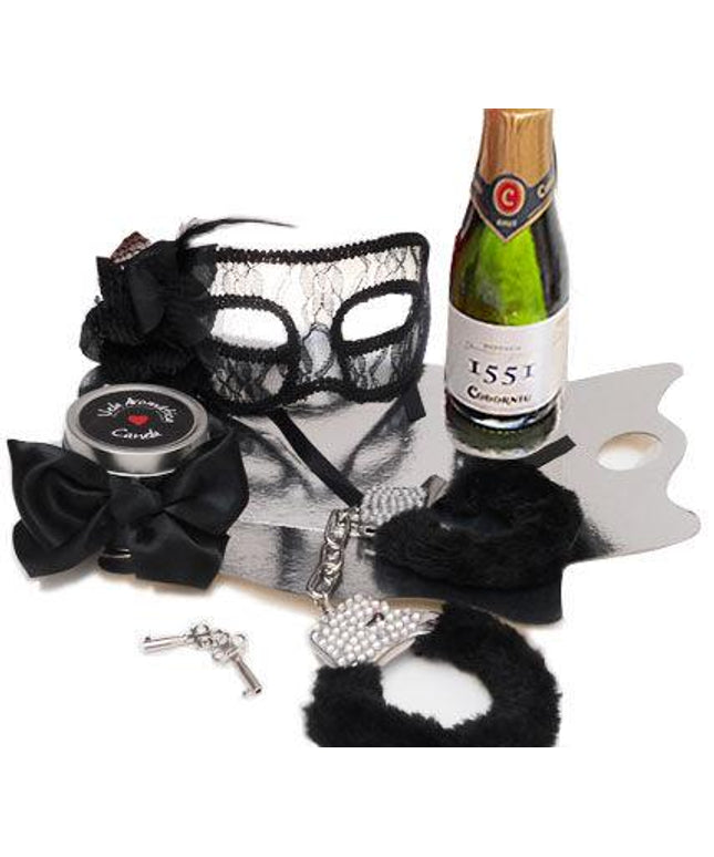 INEDIT - EROTIC KIT MASCHERA VENEZIANA NERA - Only Vibes