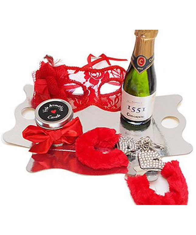 INEDIT - EROTIC KIT MASCHERA VENEZIANA ROSSA - Only Vibes