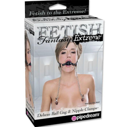 FETISH FANTASY EXTREME - DELUXE BALL GAG E MORSETTI NIPPLE - Only Vibes