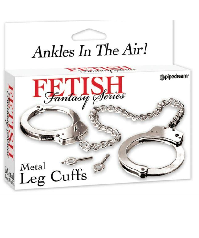 FETISH FANTASY SERIES - POLSINI PER GAMBE IN METALLO SERIE - Only Vibes