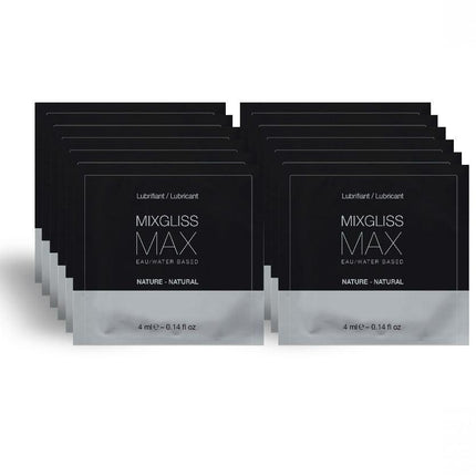 MIXGLISS - MAX DILATATORE ANALE LUBRIFICANTE CONFEZIONE 12 MONODOSE 4ML - Only Vibes