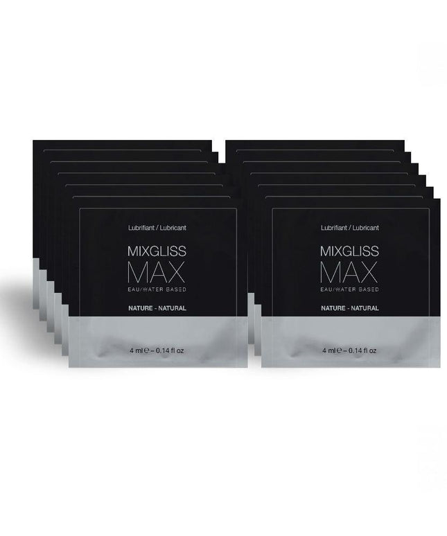 MIXGLISS - MAX DILATATORE ANALE LUBRIFICANTE CONFEZIONE 12 MONODOSE 4ML - Only Vibes