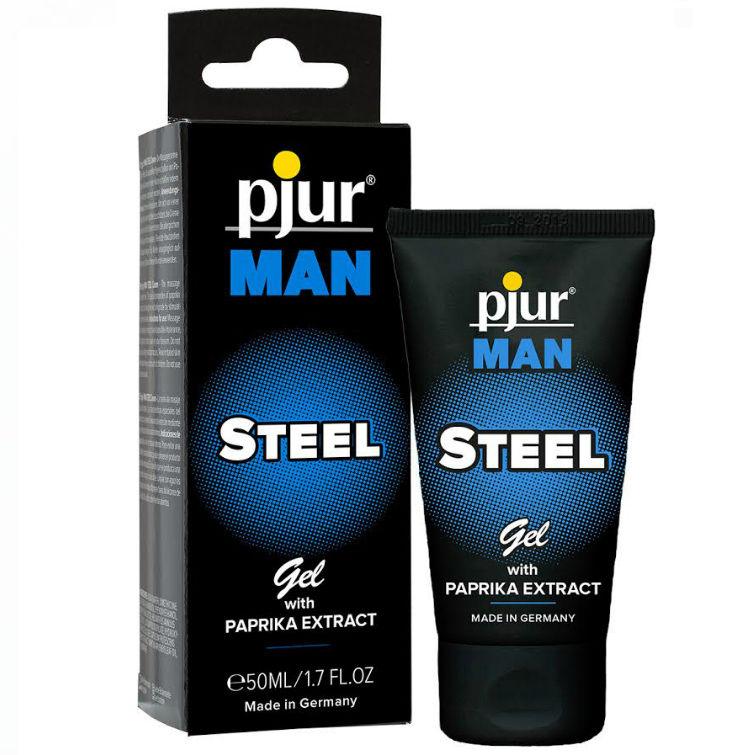 PJUR - MAN STEEL GEL STIMOLANTE 50 ML - Only Vibes