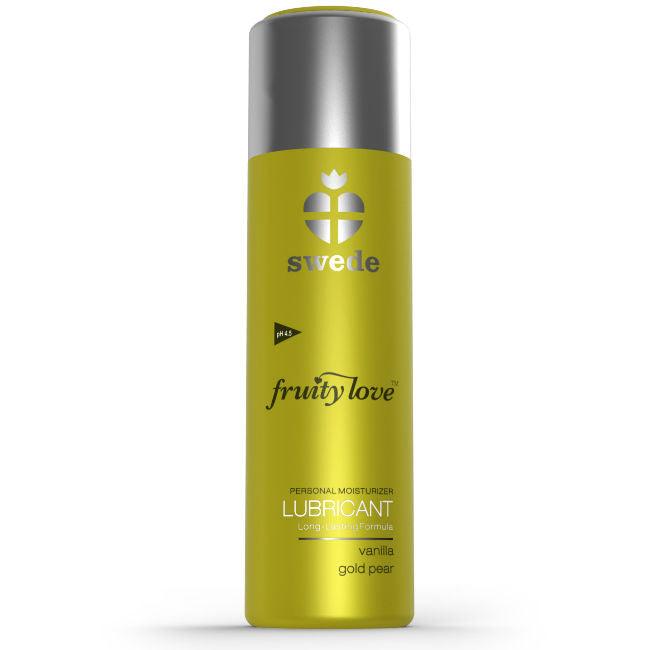 SWEDE - FRUITY LOVE LUBRIFICANTE VANIGLIA GOLD PERA 100 ML - Only Vibes