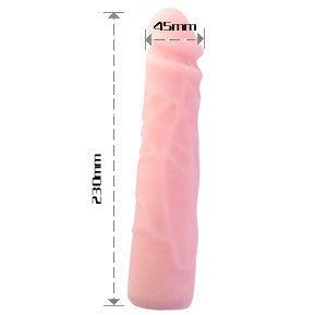 BAILE - DILDO IN SILICONE REALISTICO AL TOCCO DELLA PELLE 23 CM - Only Vibes