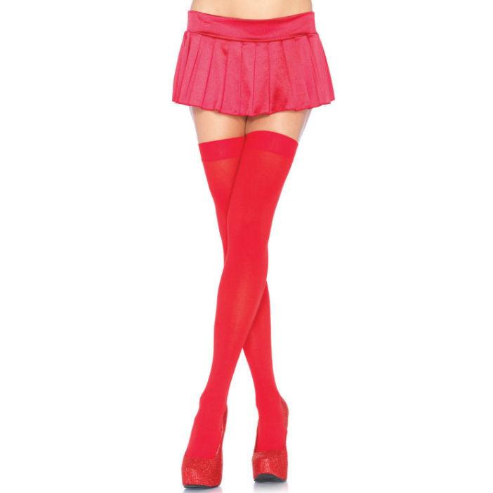 LEG AVENUE - CALZAMAGLIA IN NYLON ROSSO - Only Vibes