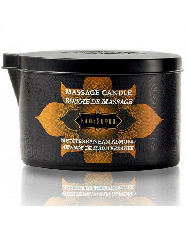 KAMASUTRA - CANDELA DA MASSAGGIO ALLA MANDORLA MEDITERRANEA 170GR - Only Vibes