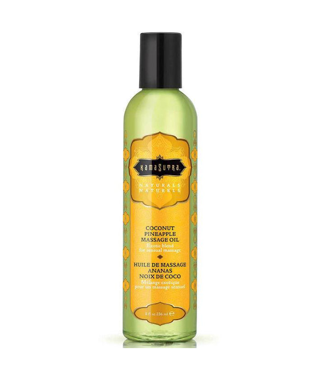KAMASUTRA - OLIO DA MASSAGGIO NATURALS PIÑA COLADA 236ML - Only Vibes