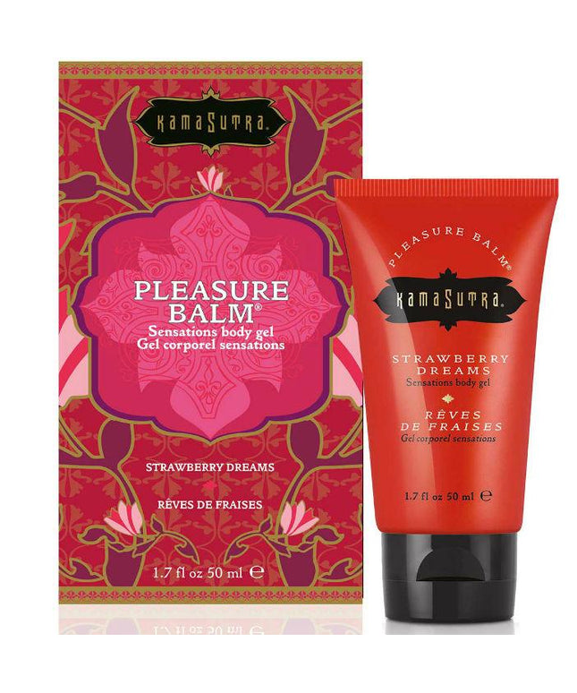 KAMASUTRA - BALSAMO STIMOLANTE DEL PIACERE GUSTO FRAGOLA DREAMS 50ML - Only Vibes