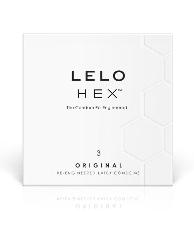 LELO - SCATOLA PER PRESERVATIVI HEX 3 UNIT - Only Vibes