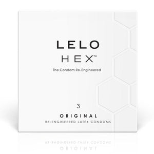 LELO - SCATOLA PER PRESERVATIVI HEX 3 UNIT - Only Vibes