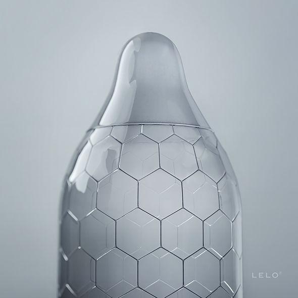 LELO - SCATOLA PER PRESERVATIVI HEX 3 UNIT - Only Vibes