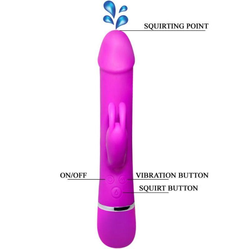 PRETTY LOVE - VIBRATORE HENRY 12 MODALIT DI VIBRAZIONE E FUNZIONE SQUIRT - Only Vibes