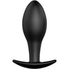 PRETTY LOVE - PLUG ANALE ANCORANTE IN SILICONE 8.5 CM NERO - Only Vibes