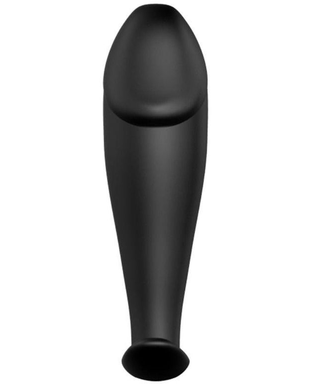 PRETTY LOVE - PLUG ANALE IN SILICONE FORMA DEL PENE E 12 MODALIT DI VIBRAZIONE NERO - Only Vibes