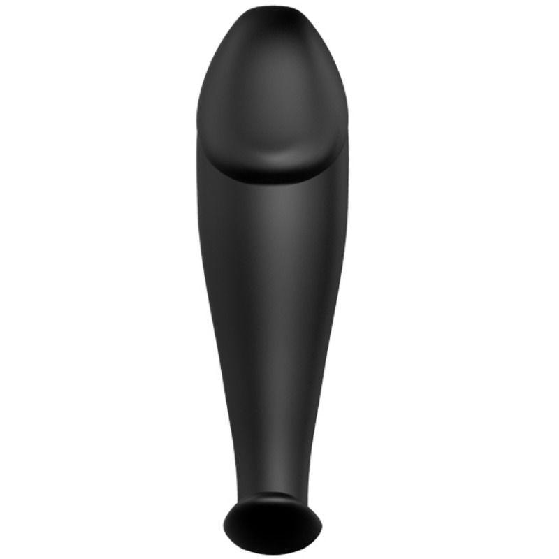 PRETTY LOVE - PLUG ANALE IN SILICONE FORMA DEL PENE E 12 MODALIT DI VIBRAZIONE NERO - Only Vibes