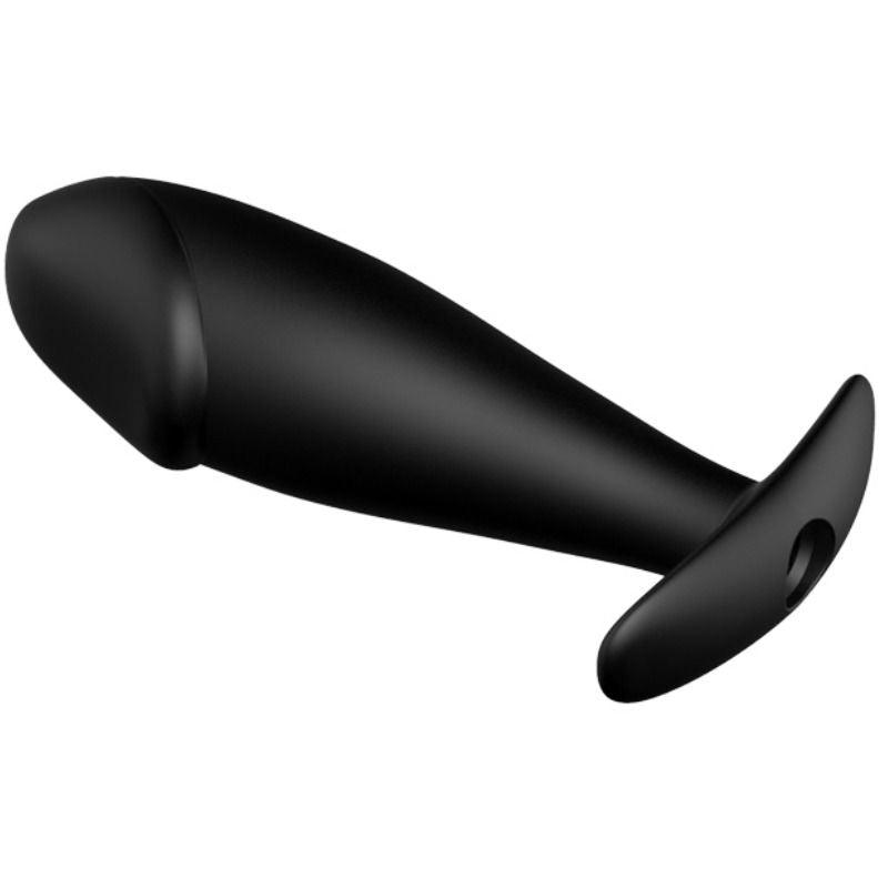 PRETTY LOVE - PLUG ANALE IN SILICONE FORMA DEL PENE E 12 MODALIT DI VIBRAZIONE NERO - Only Vibes