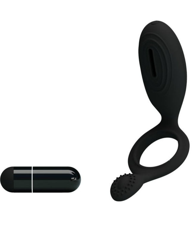 PRETTY LOVE - ANELLO VIBRANTE CON STIMOLATORE ETHEL