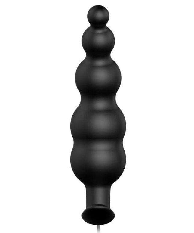PRETTY LOVE - PLUG ANALE IN SILICONE EXTRA STIMOLAZIONE E 12 MODALIT DI VIBRAZIONE NERO - Only Vibes