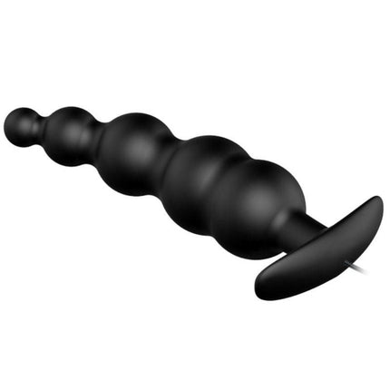 PRETTY LOVE - PLUG ANALE IN SILICONE EXTRA STIMOLAZIONE E 12 MODALIT DI VIBRAZIONE NERO - Only Vibes