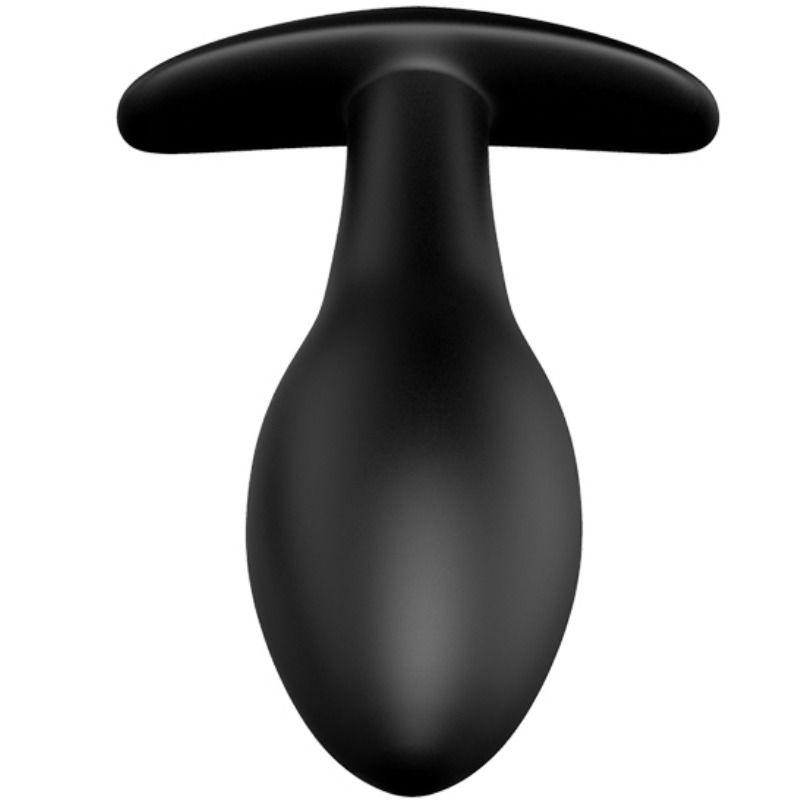 PRETTY LOVE - PLUG ANALE ANCORANTE IN SILICONE 12 MODALIT DI VIBRAZIONE NERO - Only Vibes