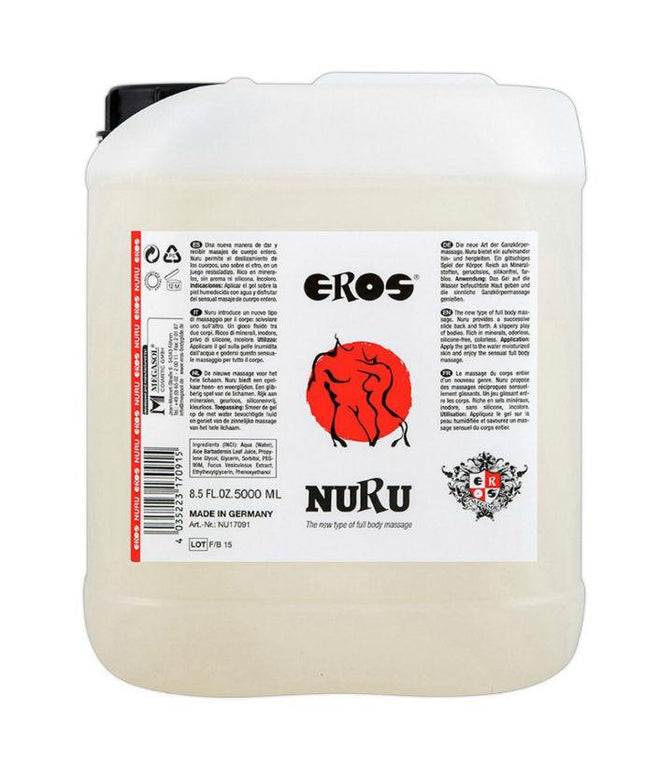 EROS - OLIO DA MASSAGGIO NURU RICCO DI MINERALI 5000 ML - Only Vibes