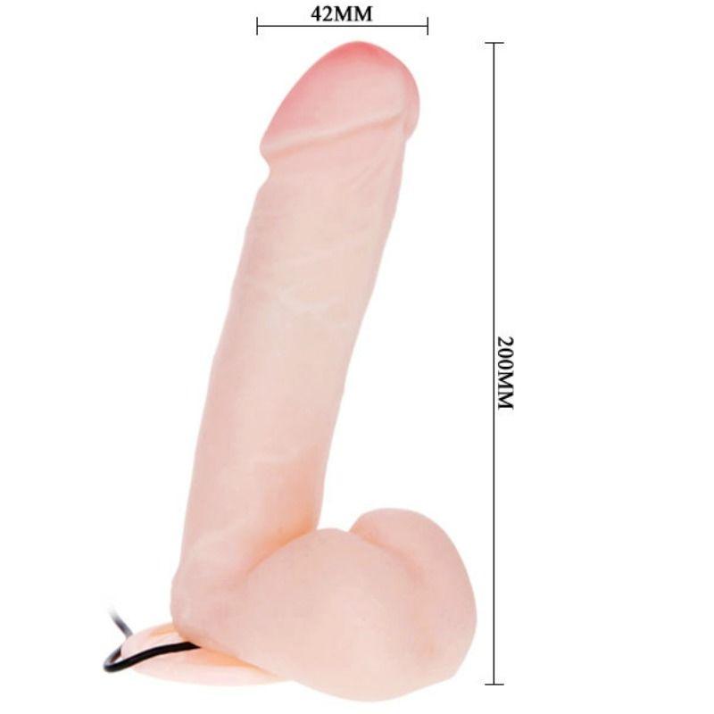 BAILE - DILDO REALISTICO CON VIBRAZIONE 20 CM - Only Vibes