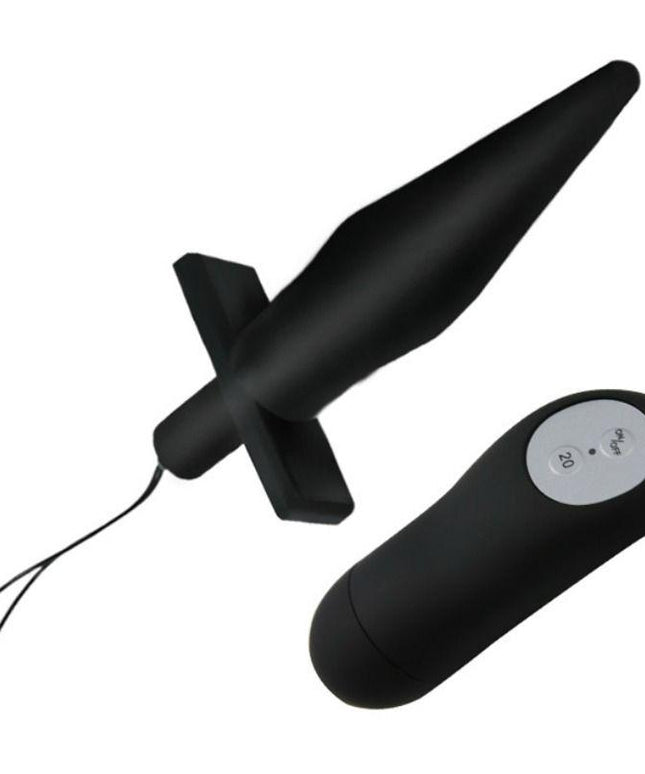 BAILE - PLUG ANALE BUTT CON VIBRAZIONE NERO - Only Vibes