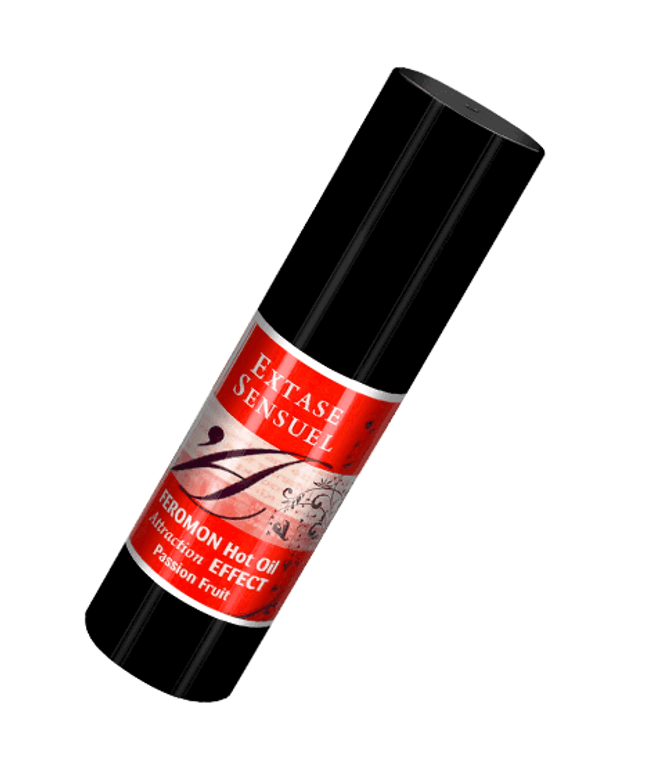 EXTASE SENSUAL - OLIO DA MASSAGGIO EFFETTO CALORE AI FEROMONI DEL FRUTTO DELLA PASSIONE 30 ML - Only Vibes