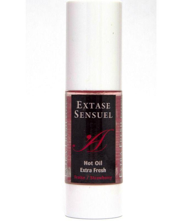 EXTASE SENSUAL - OLIO DA MASSAGGIO CON EFFETTO FRAGOLA EXTRA FRESCO 30 ML - Only Vibes