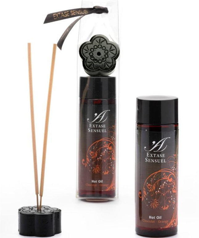 EXTASE SENSUAL - OLIO STIMOLANTE AL CIOCCOLATO E ARANCIA 100 ML - Only Vibes