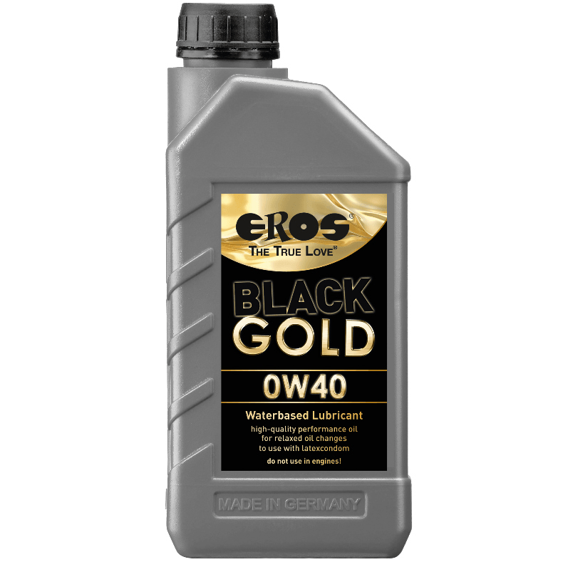 EROS - BLACK GOLD 0W40 LUBRIFICANTE A BASE ACQUA 1000 ML - Only Vibes