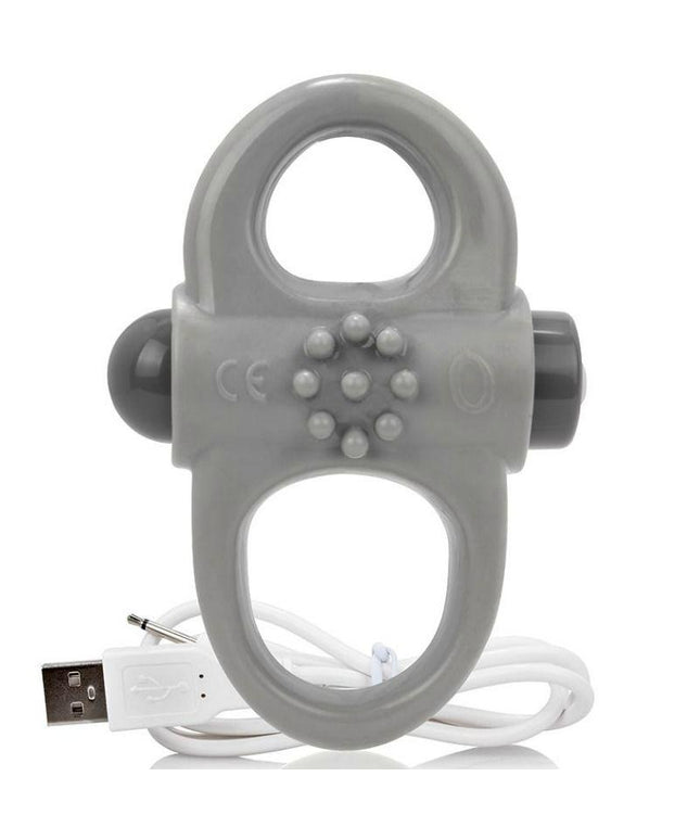 SCREAMING O - ANELLO VIBRANTE RICARICABILE YOGA GRIGIO - Only Vibes