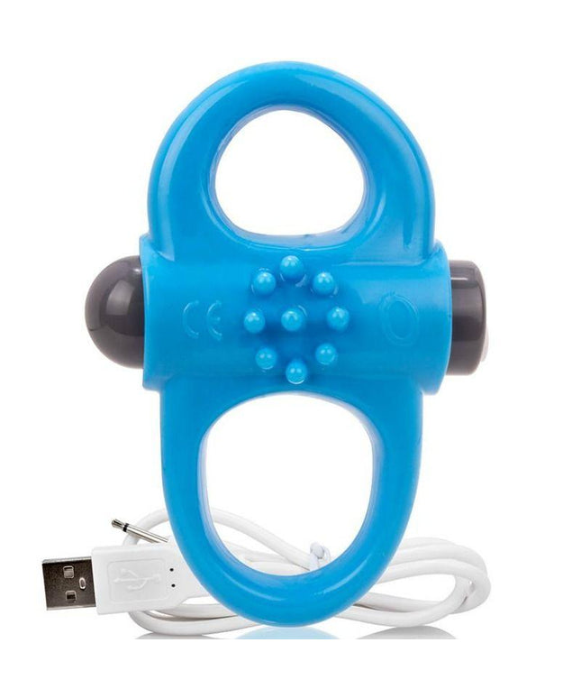 SCREAMING O - ANELLO VIBRANTE RICARICABILE YOGA BLU - Only Vibes