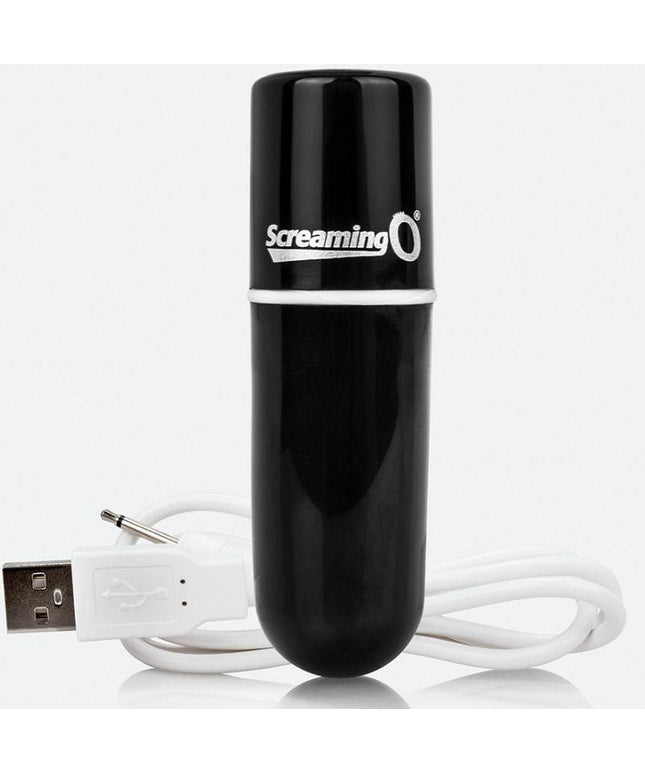 SCREAMING O - PROIETTILE VIBRANTE RICARICABILE VOOOM BLACK - Only Vibes