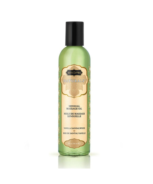 KAMASUTRA - OLIO DA MASSAGGIO ALLA VANIGLIA CON LEGNO DI SANDALO 236ML - Only Vibes