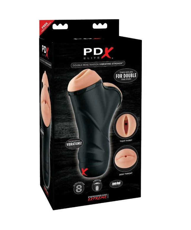PDX ELITE - STROKER VIBRANTE A DOPPIA PENETRAZIONE - Only Vibes