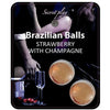 SECRETPLAY - SET DI PALLINE BRASILIANE FRAGOLA E CHAMPAGNE - Only Vibes