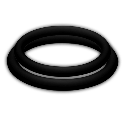 JOYDIVISION POTENZDUO - ANELLI NERO - M - Only Vibes