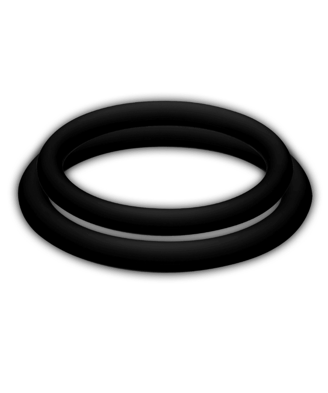 JOYDIVISION POTENZDUO - ANELLI NERO - M - Only Vibes