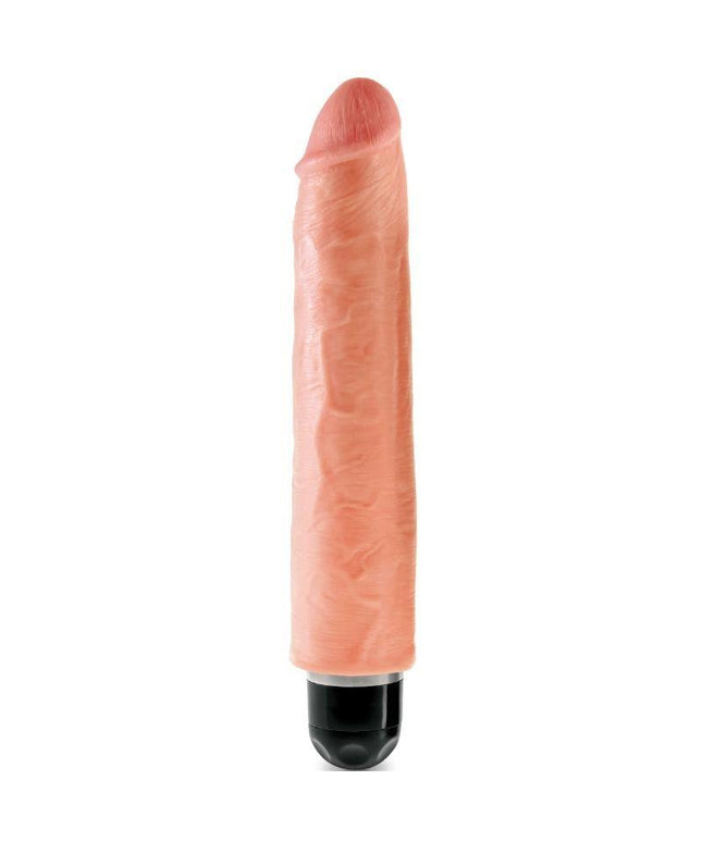 KING COCK - VIBRATORE RIGIDO REALISTICO 25.4 CM NATURALE - Only Vibes
