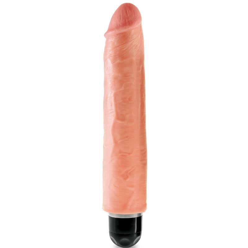 KING COCK - VIBRATORE RIGIDO REALISTICO 25.4 CM NATURALE - Only Vibes