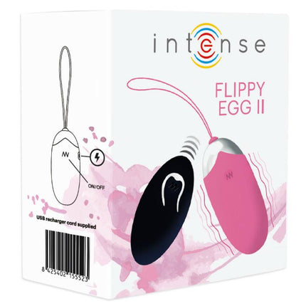 INTENSE - UOVO VIBRANTE FLIPPY II CON TELECOMANDO ROSA - Only Vibes