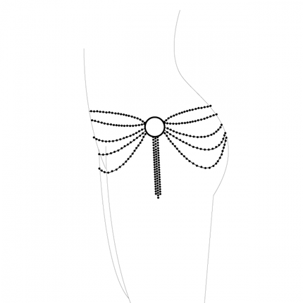 BIJOUX - GIOIELLO MAGNIFIQUE CON CATENA IN METALLO PER VITA ARGENTO