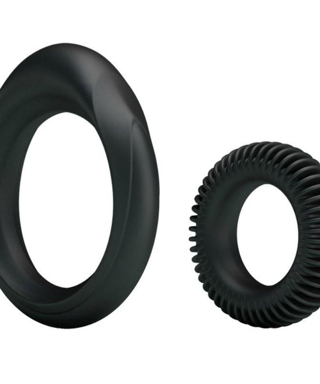 BAILE - KIT 2 ANELLI IN SILICONE RING MANHOOD - Only Vibes